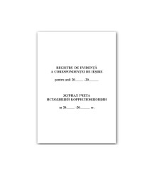 Registru de evidenţă a corespondenței de ieşire, 48 foi
